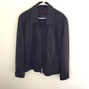 Couture by j park soft Lamb Leather  Men’s M coat